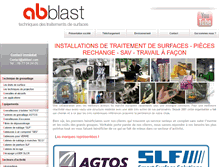 Tablet Screenshot of abblast.com